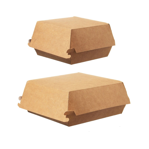 Hamburger-Box groß, 145x145x80 mm, 100 Stk.
