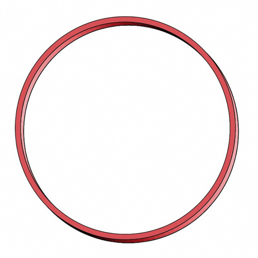 Gummiringe Gummibänder Ø 60mm, 1 mm in rot, ca. 1800 Stk., 1000 gr.- 1 kg.