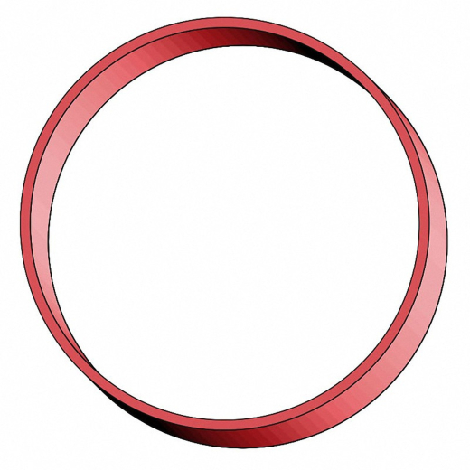 Gummiringe Gummibänder Ø 80mm, 3 mm in rot, ca. 650 Stk., 1000 gr.- 1 kg.