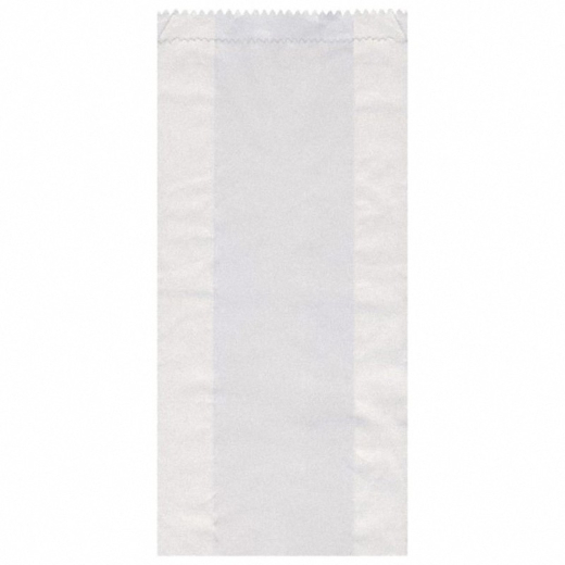 Papierfaltenbeutel weiß 14+7 x 32 cm für ca. 2kg Inhalt, 1000 Stk.