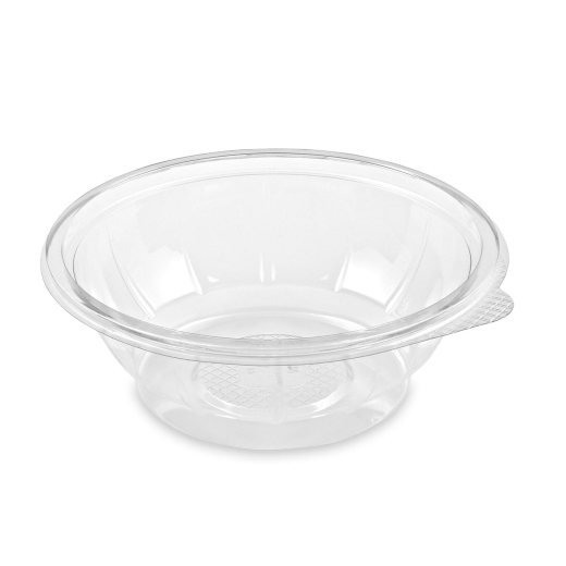 Salatschalen rund Ø 17,6 x 5,9 cm klar 600 ml (PET), 50 Stk.