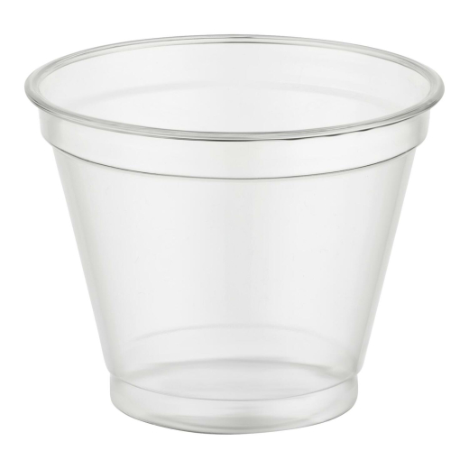 Trinkbecher Smoothiebecher Dessertbecher 250 ml, Ø 95mm, PET, glasklar, 50 Stk.
