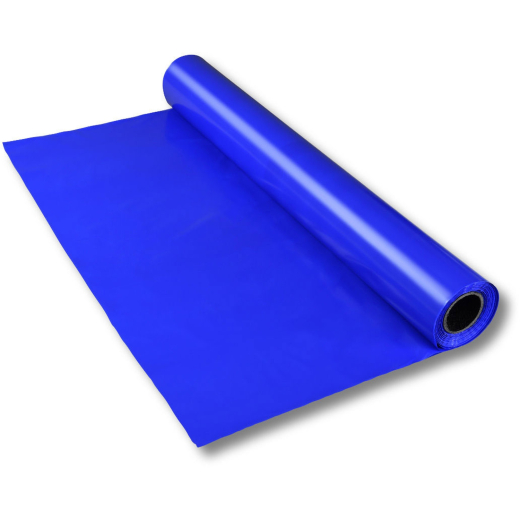 LDPE-Folie Dekofolie Tischdecke blau, 2300mm x 50m, 100my