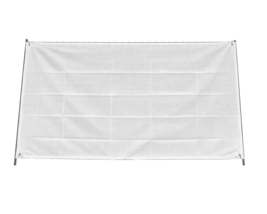 Bauzaunnetz geöst 1,80 x 3,45 m 150 g/m² weiß