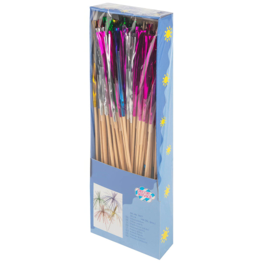 Cocktail Glitzerpalmen 22 cm, Deko-Palmen für Drinks und Eisbecher, 144 Stk.