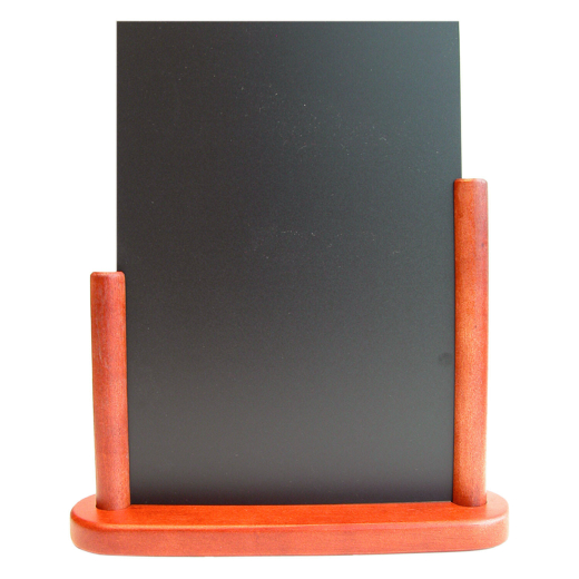 Tisch-Kreidetafel, mahagoni, 21x30cm, 1 Stk.