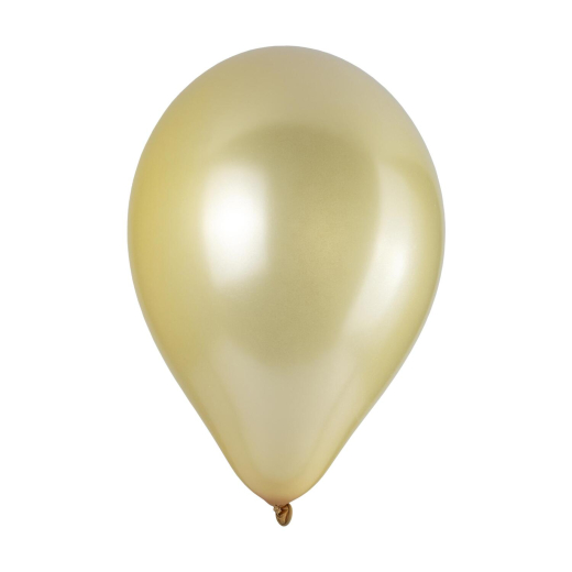 Luftballons 'Perlmutt', gold, Ø29cm, 50 Stk.