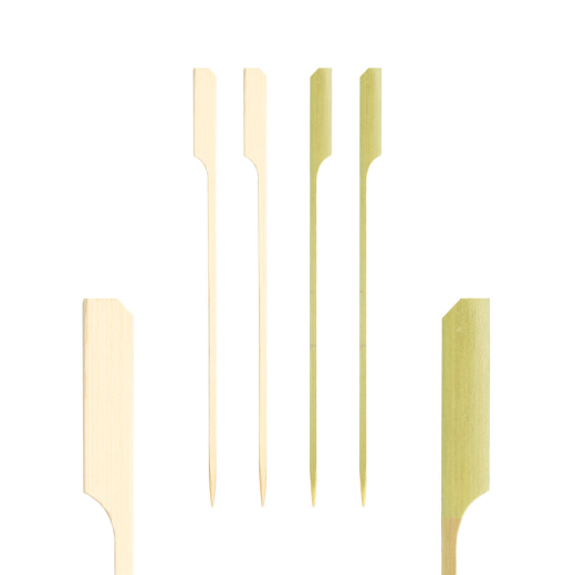 Fingerfood Spieße 'Golf' aus Bambus, 18cm, 250 Stk.