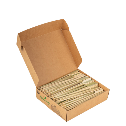 Fingerfood Spieße 'Golf' aus Bambus, 18cm, 250 Stk.