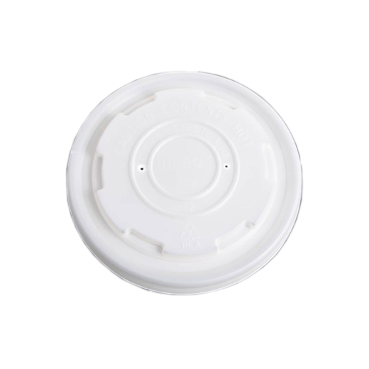 Deckel für Suppenbecher und Eisbecher aus cPLA Ø9cm, 50 Stk.