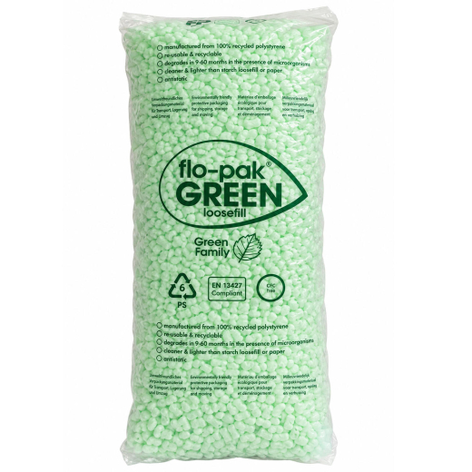 FLO-PAK GREEN Verpackungschips, 500 liter