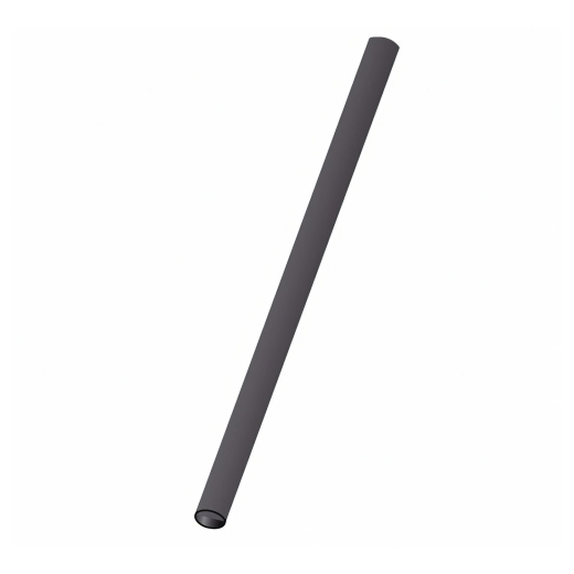 Trinkhalme Strohhalme Kunststoff PP Mehrweg schwarz 150 mm Ø7 mm, 500 Stk.