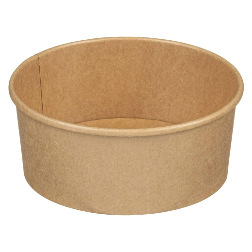 Salatschalen 750 ml aus Kraftpapier braun, 50 Stk.