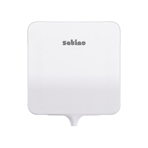 Satino Hyginity Spender Plus für Handtuchrollen mit Innenabwicklung, System CF1, 29,4 cm x 26,0 cm x 24,5 cm, weiß