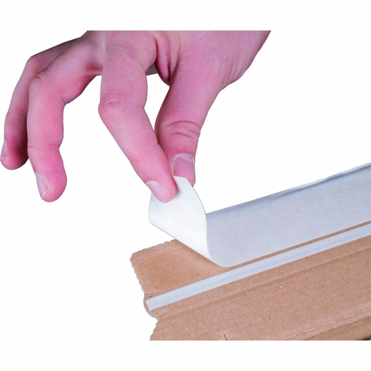 Universalverpackung 217x155mm bis 54mm Höhe Selbstklebeverschluss Aufreißfaden A5 braun