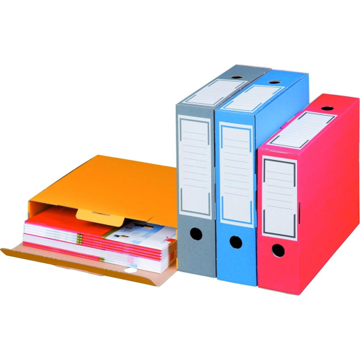 Archiv-Ablagebox 315x96x260mm wiederverschließbar blau