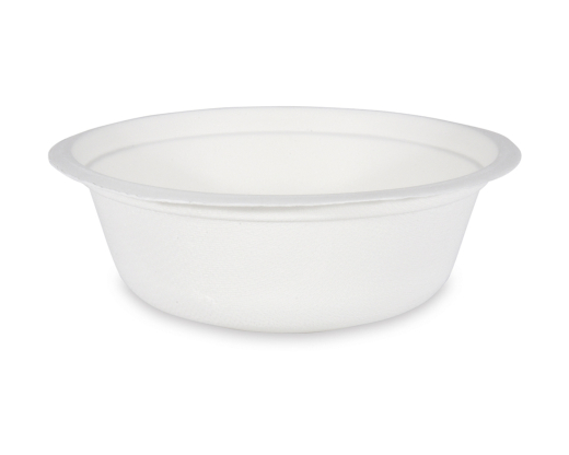 Suppenteller Salatschalen Schale rund Zuckerrohr 500ml Ø15.5 x 5.5cm 50 Stk.