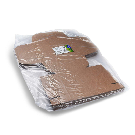 Burgerboxen kraft braun mit Fettbarriere, 14,5x14,5x15 cm, 50 Stk.
