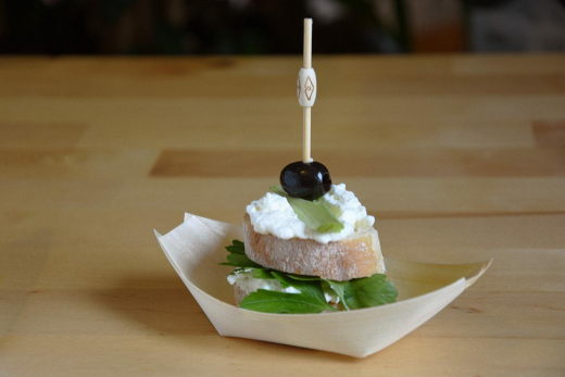 Fingerfood-Spieße aus Bambus NATUR 120 mm, stabil und splitterfrei, 100 Stk.