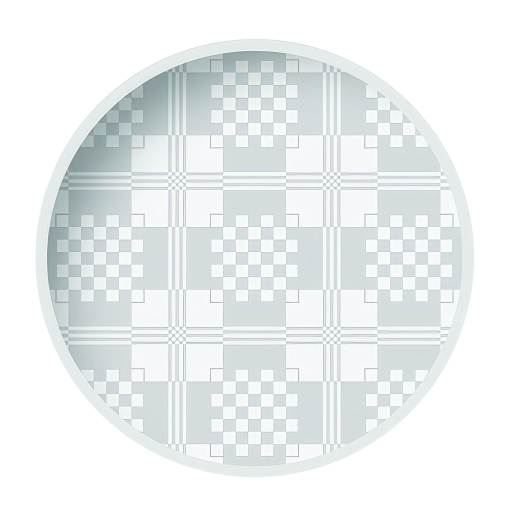 Damasttischdecke Tischtuch aus Papier, gerollt 0,80m x 50m, weiß