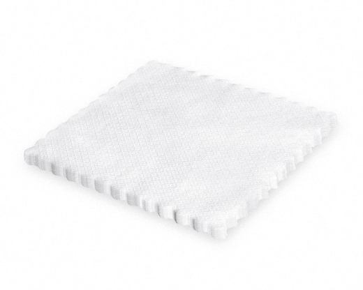 Dessertdeckchen Untersetzter Tischdeko 17 x 17 cm Tissue-Deckchen weiß, 500 Stk.