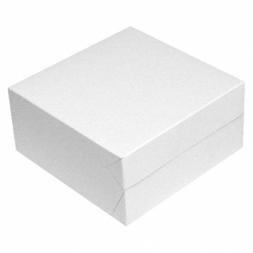 Kuchenkarton Tortenkarton 32x32x10cm, weiß, 50 Stk.