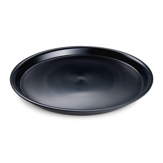Gastro Serviertablett rund schwarz Ø37 x 3 cm
