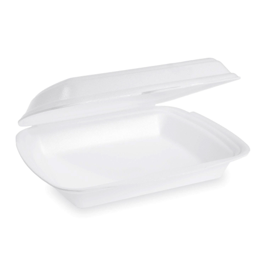 Menüboxen Klappbox 240x207x69mm geschäumt, einteilig, 25 Stk.