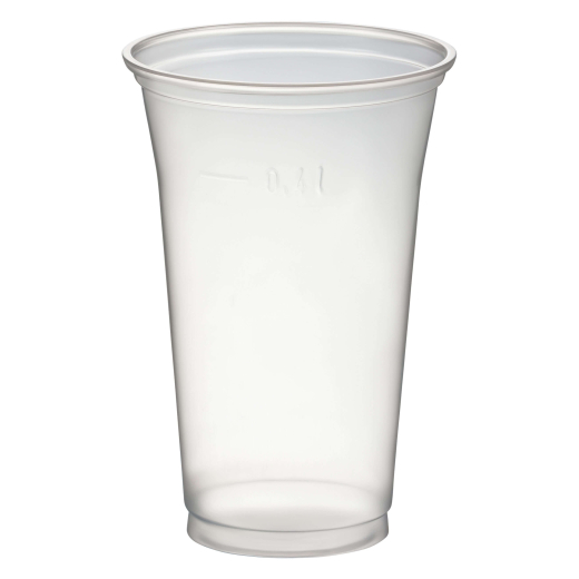 Trinkbecher Smoothiebecher Dessertbecher 400 ml, Ø 95mm, PET, glasklar, 50 Stk.