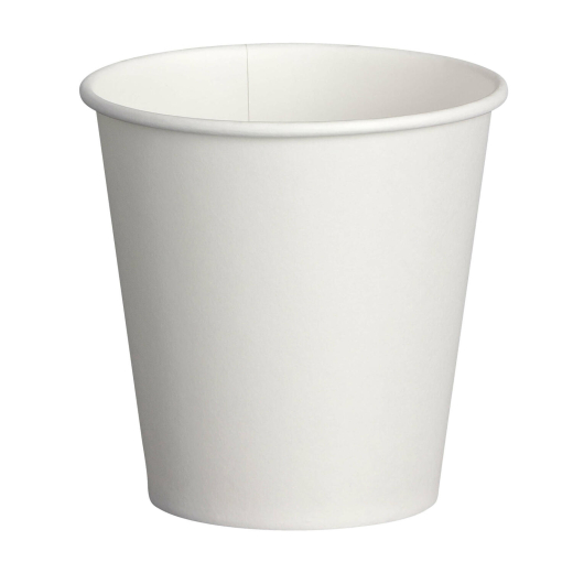 Espresso Kaffeebecher weiß 80 ml 110 ml Pappe beschichtet, 50 Stk.