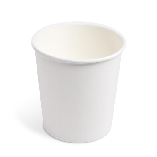 Papierbecher Feinkostbecher Eisbecher rund weiß 750 ml, Ø 11,5 cm, 50 Stk.