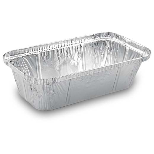Alu-Servierschalen Menüschale 720ml 200x112x54mm, 100 Stk.