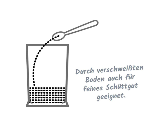 Kreuzbodenbeutel klar mit Sternen gold 95 x 160 + 40mm mit verschweißtem Boden, 100 Stk.