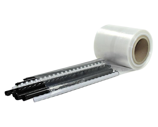 Schlauchfolie 1200mm breit, 100my, transparent, LDPE, 100 lfm.