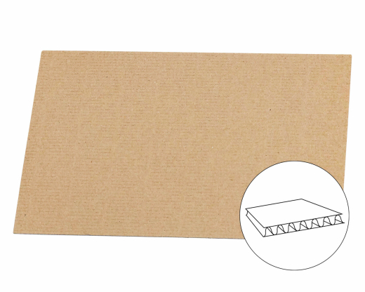 Palettenzwischenlage Kartonplatte für EURO Paletten 1200x800mm 1-wellig
