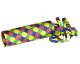 Luftschlangen HARLEKIN beidseitig 4 m, 1 Stk.