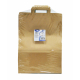 Papiertragetaschen 39 x 32 x 16 cm mit EAN-Code braun, 50 Stk.