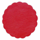 Tassenuntersetzer Glasuntersetzer, Airlaid, Ø 9cm, rot, 40 Stk.