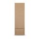 Blockbodenbeutel Natron Kraftpapier braun 70 + 40 x 205mm, 1000 Stk.