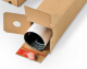 ColomPac Planversandbox 1.020 x 115 x 115mm mit Selbstklebeverschluss & Aufreißfaden braun