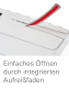 ColomPac Fashionbox 455 x 390 x 135mm mit Selbstklebeverschluss & Aufreißfaden weiß