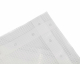 Gitterplane Gitterfolie 8 x 14 m transparent weißes Gitter Nagelrand verstärkt