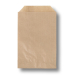 Papierbeutel braun unbedruckt 120 x 180 + 20 mm 40 g/m² aus 100% Zellulose, 2000 Stk.