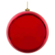 Weihnachtskugeln Christbaumkugeln XL aus Kunststoff rot Ø15cm, 1 Stk.