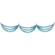Girlande 'Oktoberfest' aus Polyester 3m, 1 Stk.