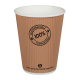 Thermo Riffelbecher doppelwandig 300ml Ø9cm, -10°C bis 100°C, 25 Stk.