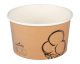 Eisbecher aus Karton Pappbecher 200ml Ø9cm, 50 Stk.