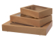 Fensterkarton Cateringkarton Geschenkkarton Transportkarton mit Sichtfenster 36 x 25 x 8 cm