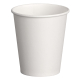 Heiß- und Kaltgetränkebecher weiß, Pappe beschichtet 300 ml 330ml | 12oz, 50 Stk.