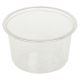 Feinkostbecher transparent aus Kunststoff (PLA) 500 ml Ø 12,1 cm, 50 Stk.